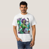 T-shirt Chef Zombie : Cuisine des délices Éffrayants dans (Devant entier)