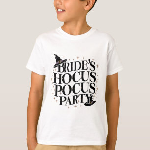 T-shirt Chelorette du parti Hocus Pocus de la mariée Hallo