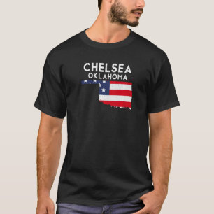 T-shirt Chelsea USA State America Travel Oklahoman Premium