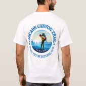 T-shirt Chemin Cascade Canyon (C) (Dos)