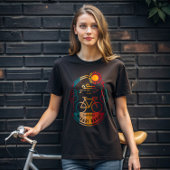 T-shirt Chemin cyclable Retro Mesabi Range
