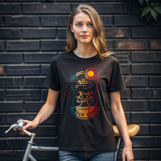 T-shirt Chemin cyclable Retro Mesabi Range