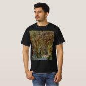 T-shirt Chemin dans les Bois par Vincent van Gogh (Devant entier)