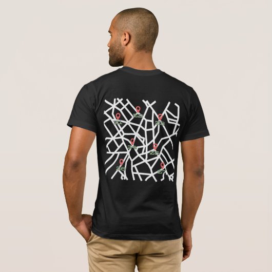 T-shirt Chemin de fer 2 (Dos entier)
