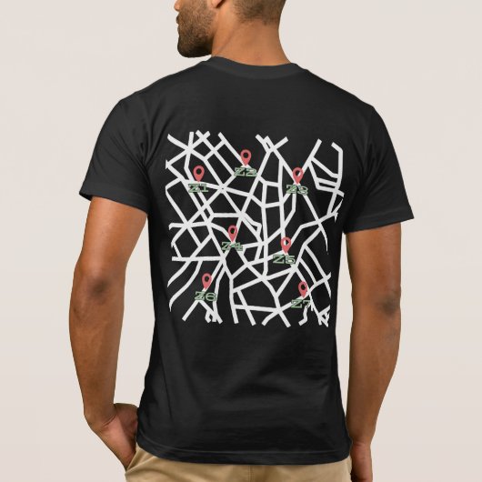 T-shirt Chemin de fer 2 (Dos)