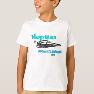 T-shirt Chemin de fer allemand de Neptune