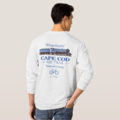 T-shirt Chemin de fer Cape Cod (RT2) (Dos entier)