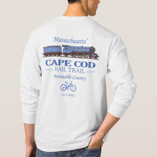 T-shirt Chemin de fer Cape Cod (RT2) (Dos)
