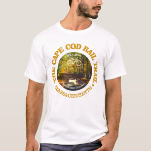 T-shirt Chemin de fer Cape Cod (vélo c)