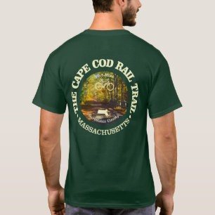 T-shirt Chemin de fer Cape Cod (vélo c)