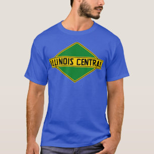 T-shirt Chemin de fer central de l'Illinois