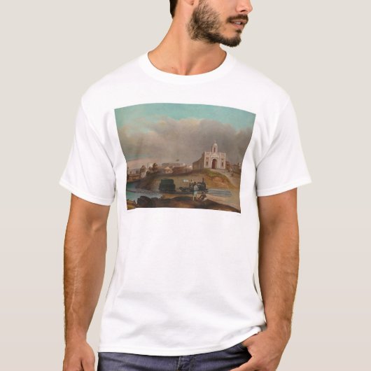 T-shirt Chemin de fer d'Aspinwall la Californie (1160) (Devant)