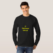 T-shirt Chemin de fer de CT Underhound (Devant entier)