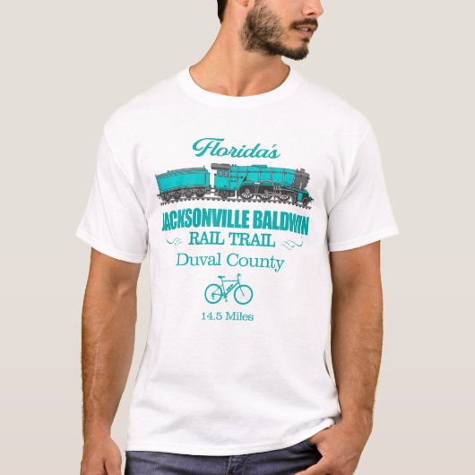 T-shirt Chemin de fer de Jacksonville Baldwin (RT2) (Devant)