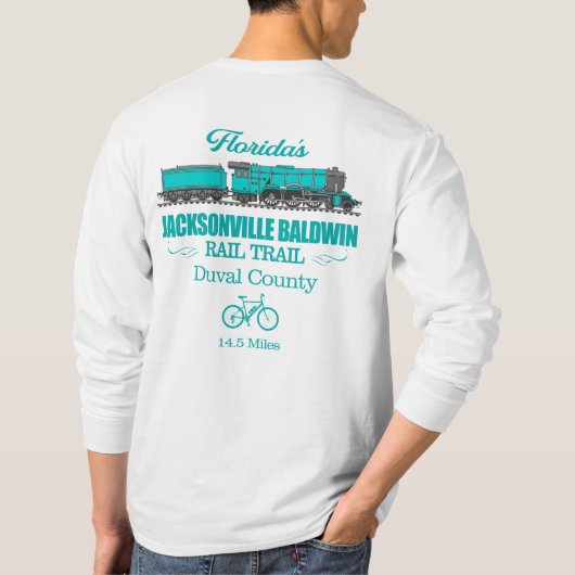T-shirt Chemin de fer de Jacksonville Baldwin (RT2) (Dos)