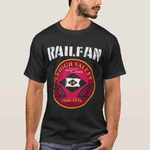 T-shirt Chemin de fer de Lehigh Valley