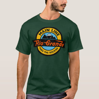 T-shirt Chemin de fer Denver et Rio Grande Western