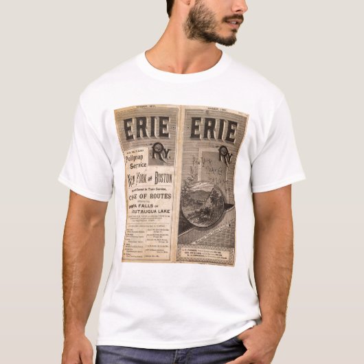 T-shirt Chemin de fer d'Erie (Devant)