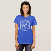 T-shirt Chemin de fer du comté de Muhlenberg (cyclisme) (Devant entier)