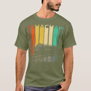 T-shirt Chemin de fer du Tehachapi California Mountain Ret