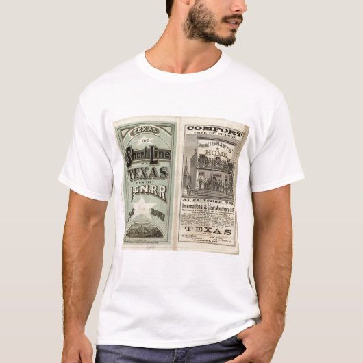 T-shirt Chemin de fer du Texas (Devant)