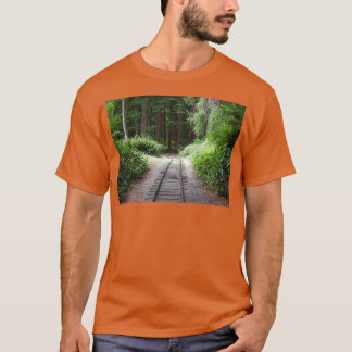 T-shirt Chemin de fer Forêt plus légère