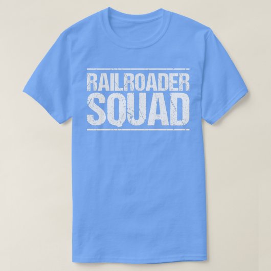 T-shirt Chemin de fer Railroad Railwayman Railman Trainman (Design devant)