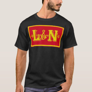 T-shirt Chemin de fer Retro Louisville et Nashville
