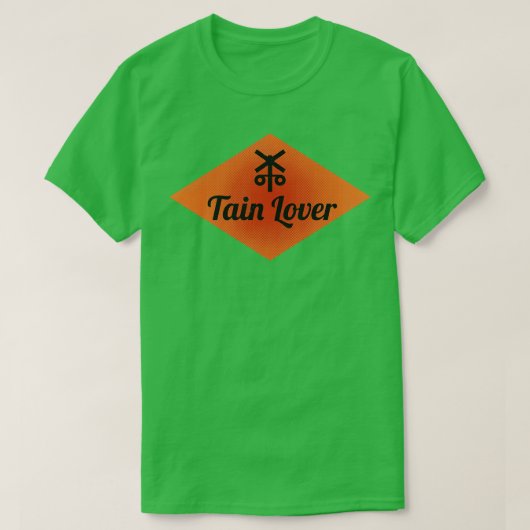 T-shirt Chemin de fer Traversant train Lover (Design devant)