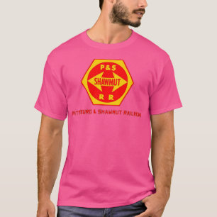 T-shirt Chemin de fer vintage Pittsburgh et Shawmut