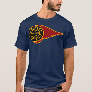 T-shirt Chemin de fer Western Maryland