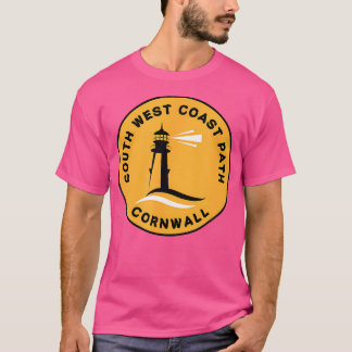 T-shirt Chemin de la côte sud-ouest Cornwall Terres End Th