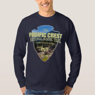 T-shirt Chemin de la crête du Pacifique (pointe de flèch