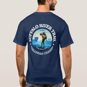 T-shirt Chemin de la rivière Buffalo (C)