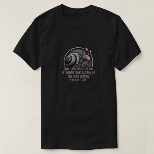 T-shirt Chemin de l'escargot (Design devant)