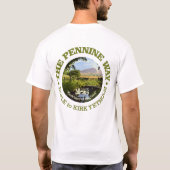 T-shirt Chemin de pin (rd) (Dos)