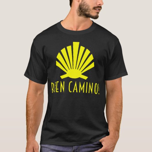 T-shirt Chemin De Saint-Jacques De Compostelle (Devant)