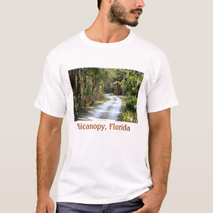 T-shirt Chemin de terre dans Micanopy, la Floride