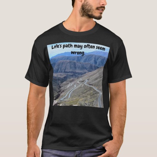 T-shirt Chemin de vie (Devant)