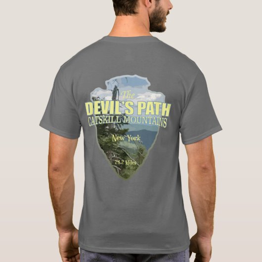 T-shirt Chemin des démons (flèche) (Dos)