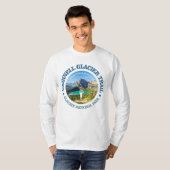 T-shirt Chemin du glacier Grinnell (Devant entier)