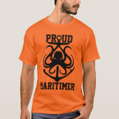 T-shirt Chemin du phare de pieuvre de Maritimer Fière (Devant)