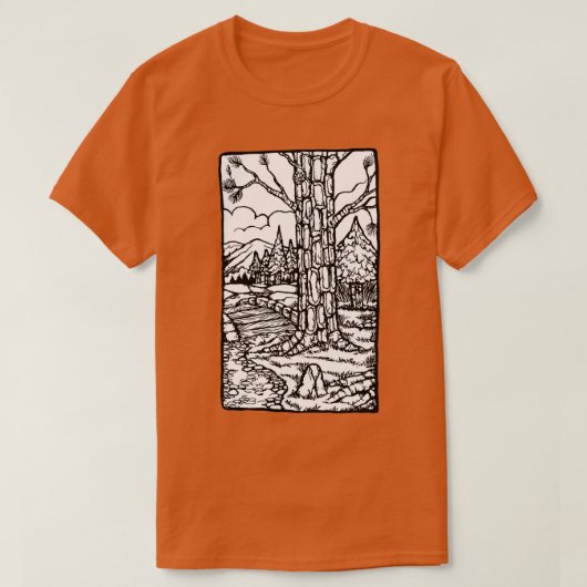 T-shirt Chemin Natures (Design devant)