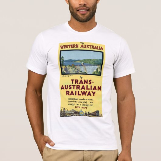 T-shirt Chemin transaustralien (Devant)
