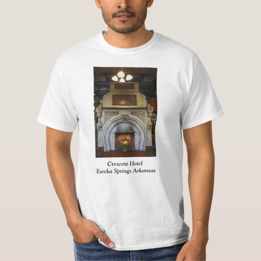 T-shirt Cheminée de l'hôtel Crescent (Devant)