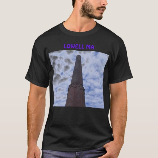 T-shirt Cheminée de Lowell (Devant)