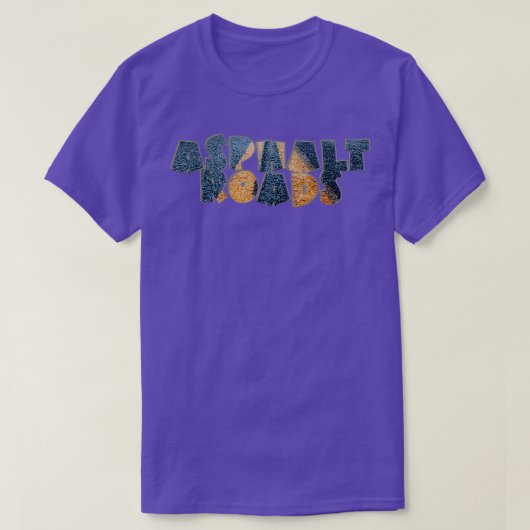 T-shirt Chemins d'asphalte (Design devant)