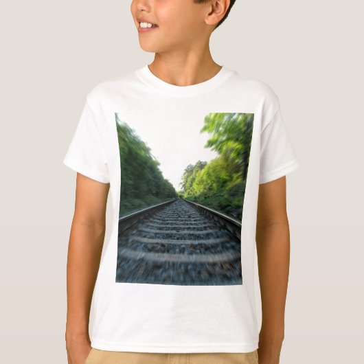 T-shirt Chemins de fer (Devant)