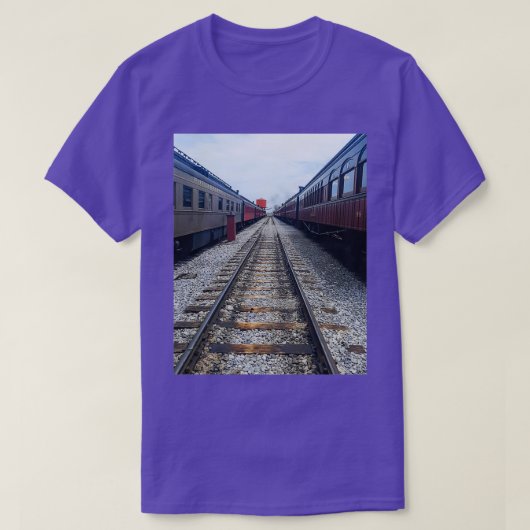 T-shirt Chemins de fer et trains Ronds PA (Design devant)
