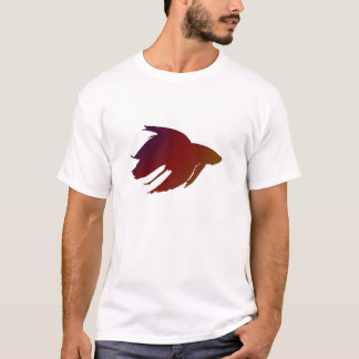 T-shirt Chemise 001 de poissons de Betta